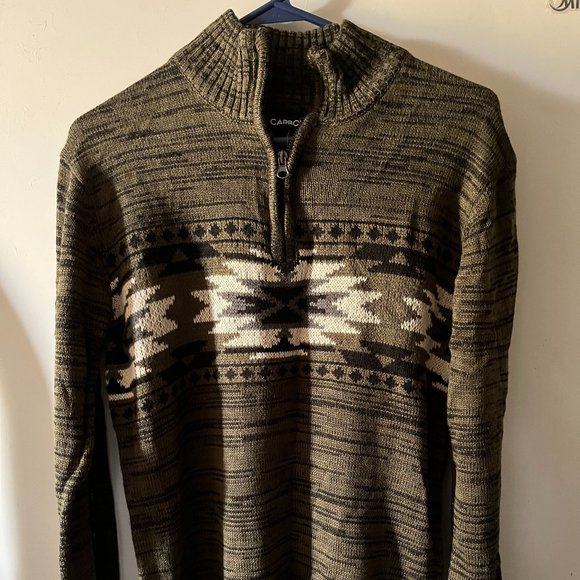 Men's Carbon Rue 21 Pullover Sweater  Size S NWT - Picture 1 of 4